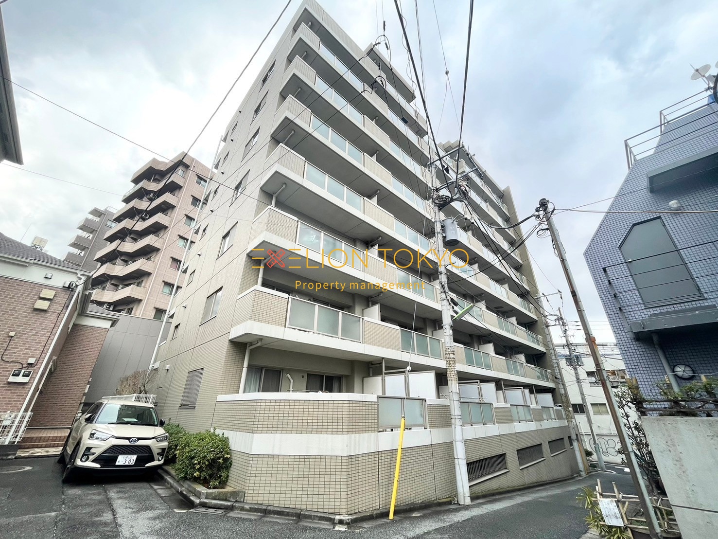 グレイスコート池尻大橋の外観・物件写真